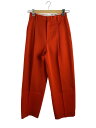 【中古】6(ROKU) BEAUTY & YOUTH UNITED ARROWS◆20AW/KARSEY PANTS 2/カルゼパンツ/34/ウール/ORN/8...