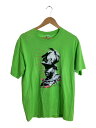 【中古】UNDEFEATED◆Tシャツ/M/コットン/GRN/183077001011【メンズウェア】