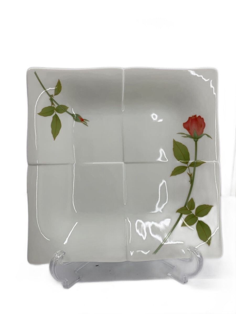 【中古】香蘭社◆皿/WHT【キッチン用品】