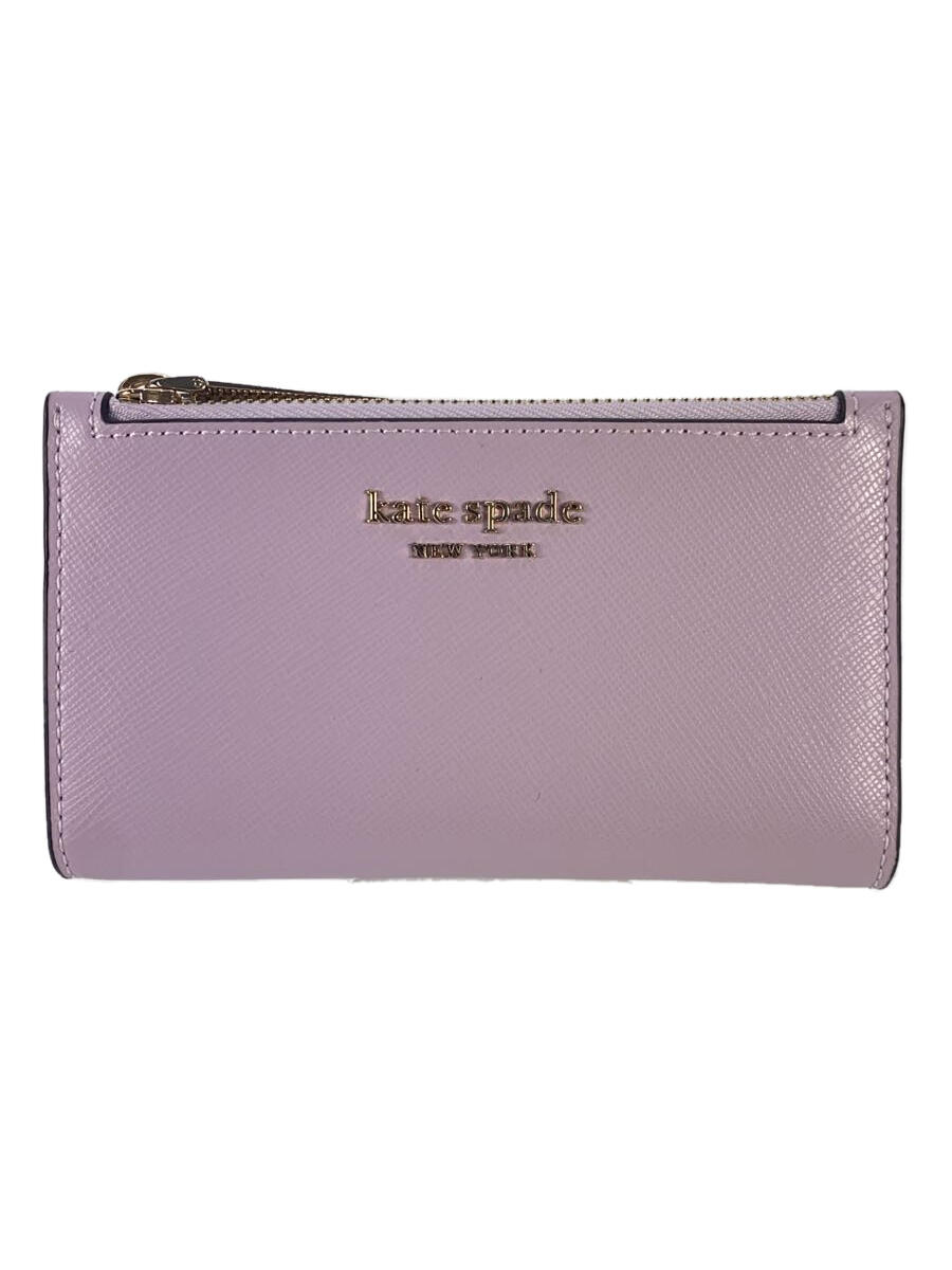 【中古】kate spade new york◆SPENCER/カードケース/PVC/PNK/PWR00280【服飾雑貨他】