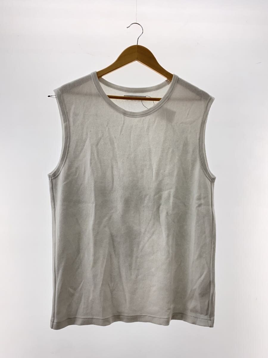 【中古】MINEDENIM◆タンクトップ/L/コットン/WHT/2404-6002-00-L2【メンズウェア】
