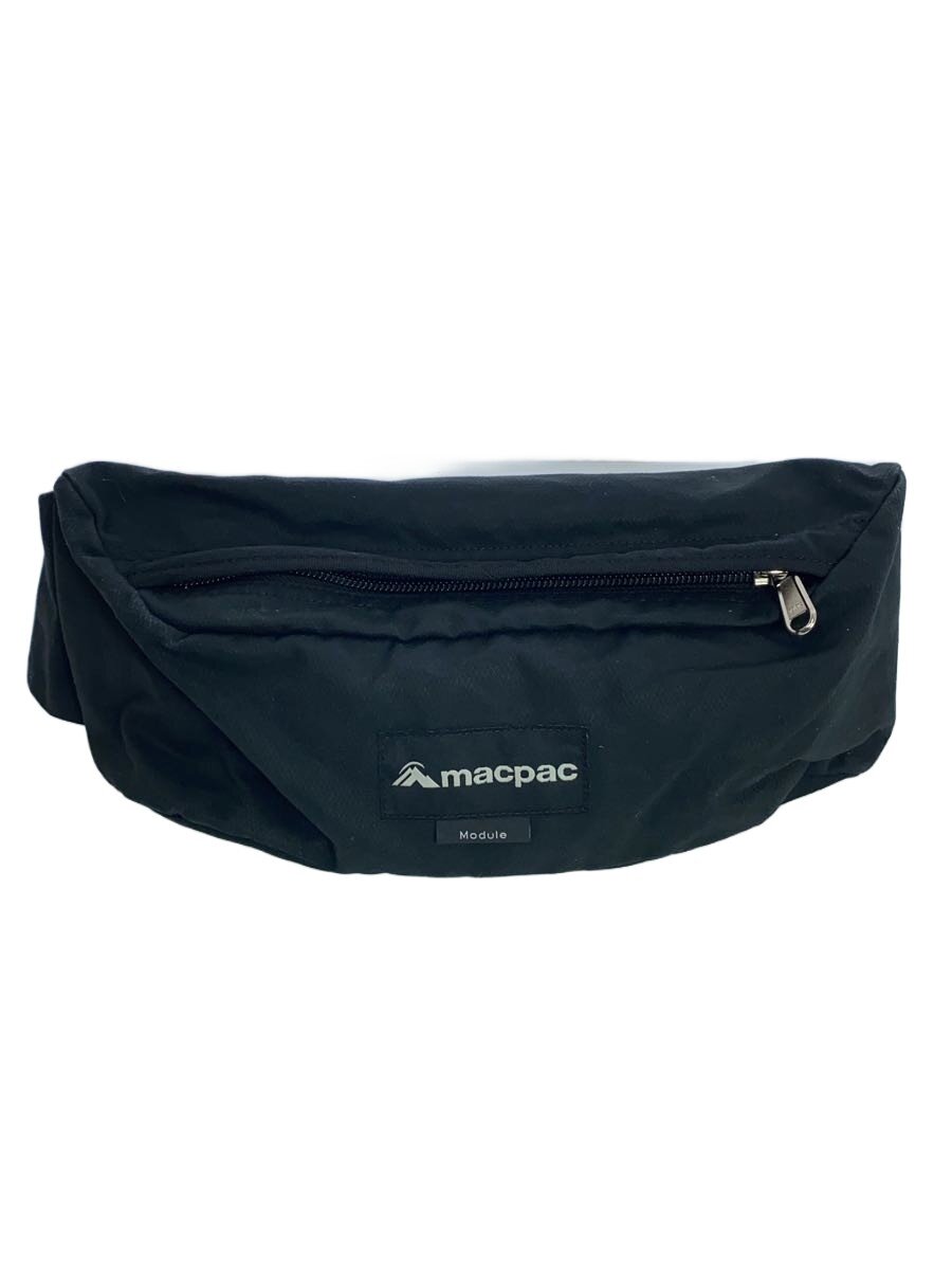【中古】macpac◆ショルダーバッグ/ポリエステル/BLK/無地【バッグ】