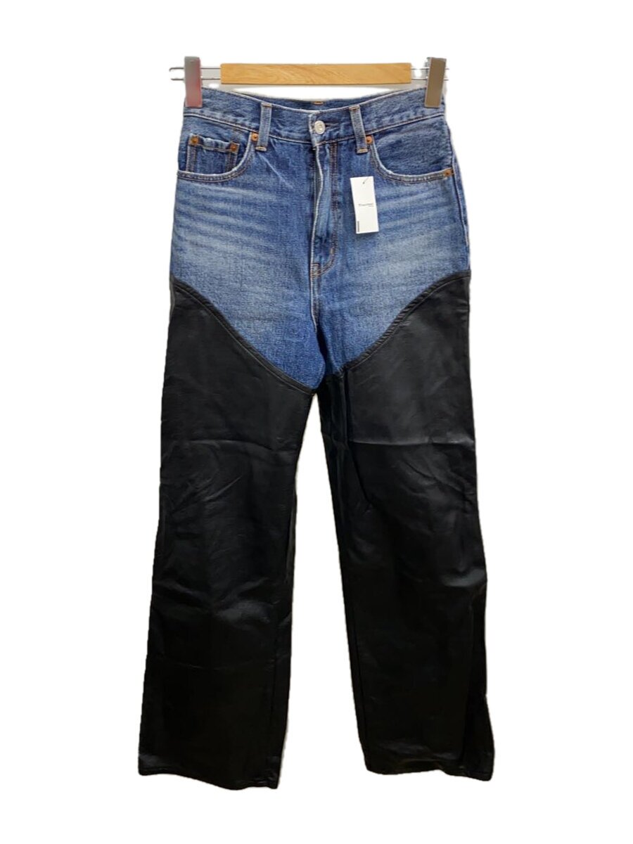 【中古】MOUSSY◆ボトム/1/コットン/IDG/無地/010gas11-5100【レディースウェア】