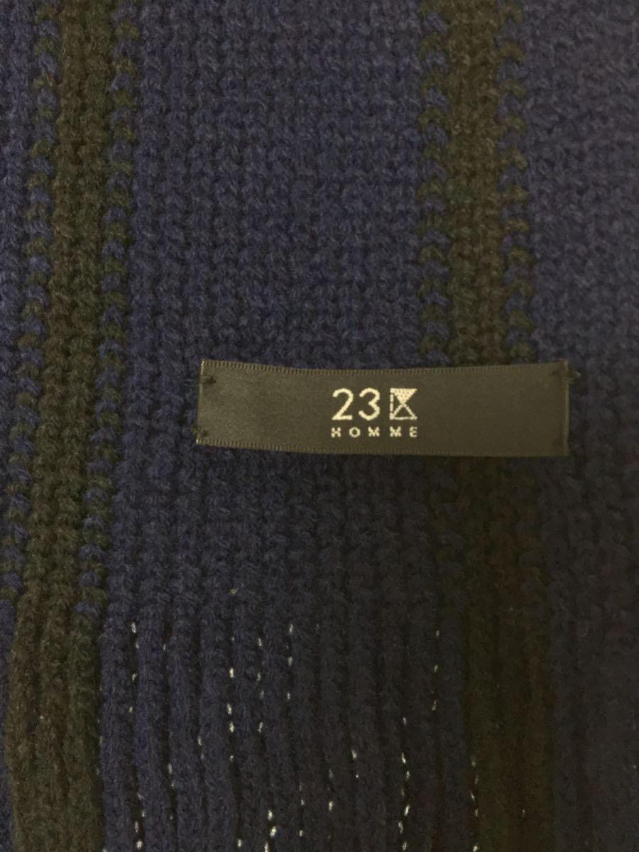 【中古】23区◆マフラー/アクリル/BLU/レディース【服飾雑貨他】 jumblestore-37508118 2nd STREET 楽天市場店 サンプル画像2