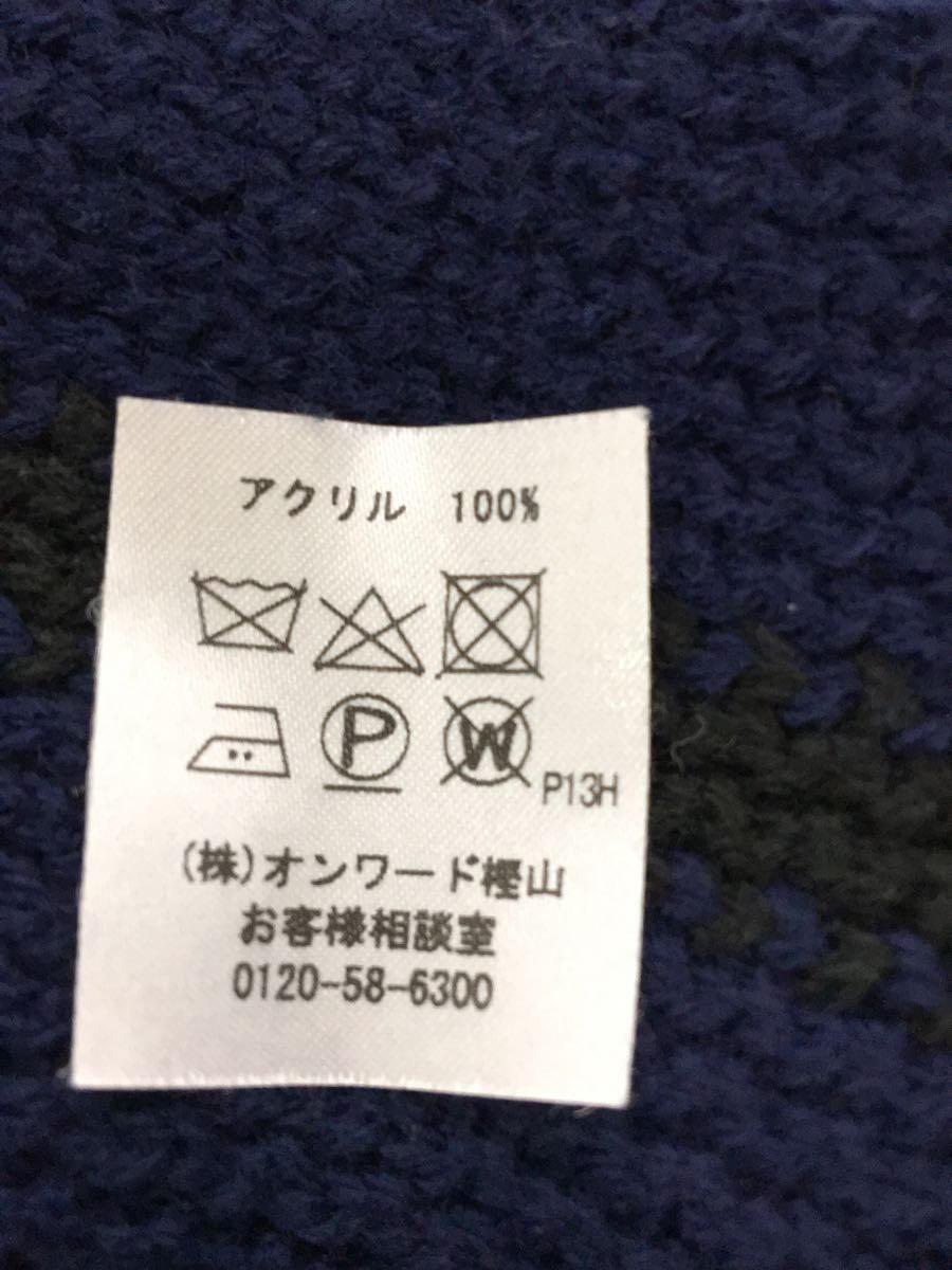 【中古】23区◆マフラー/アクリル/BLU/レディース【服飾雑貨他】 jumblestore-37508118 2nd STREET 楽天市場店 サンプル画像3
