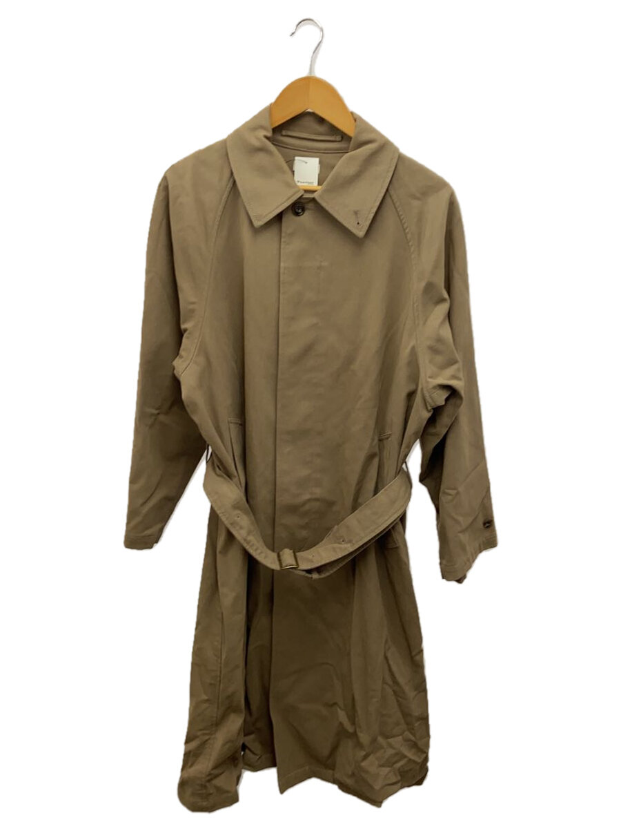 【中古】Steven Alan◆トレンチコート/S/コットン/BRW/無地/8125-174-0697【メンズウェア】