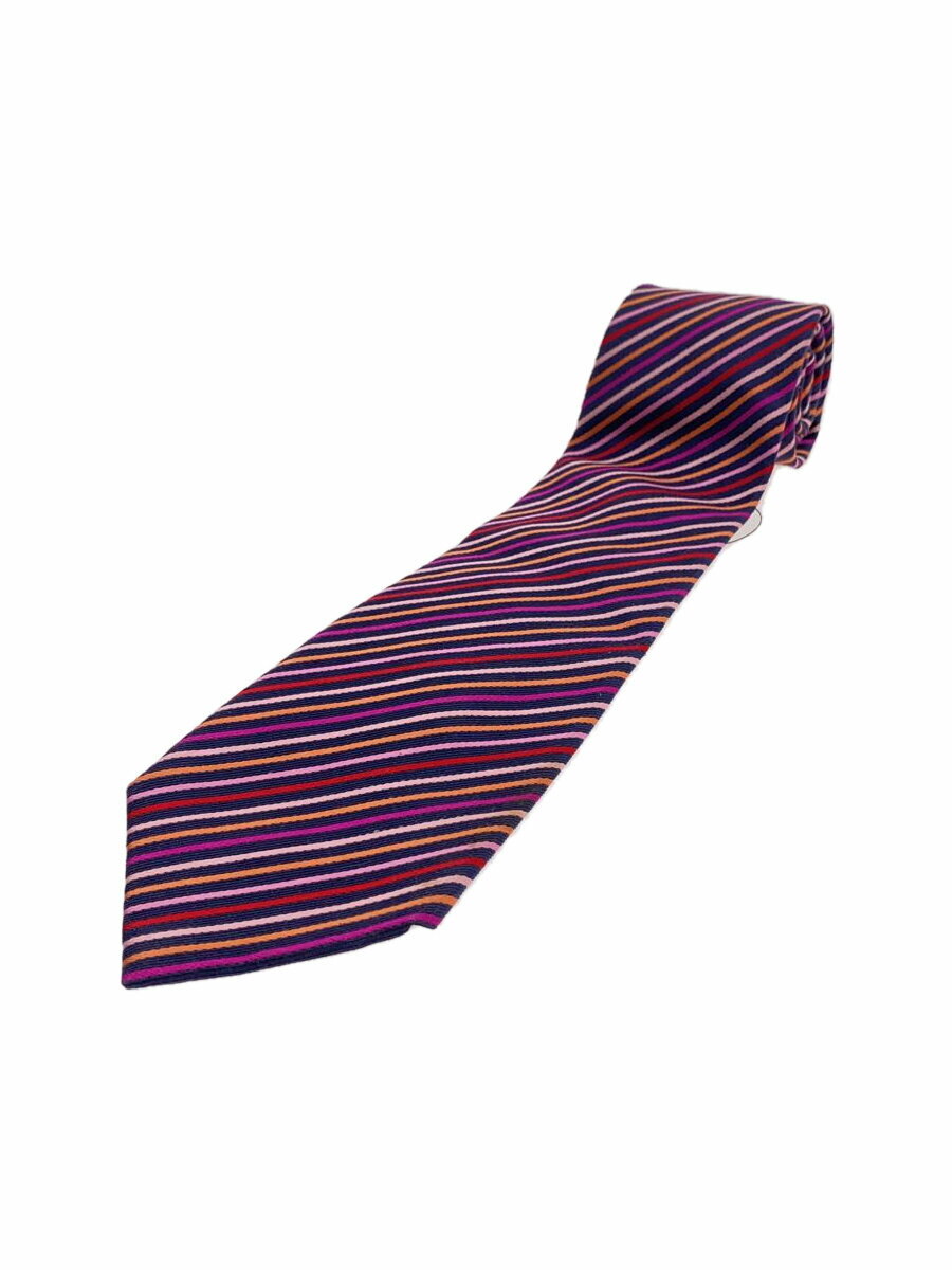 【中古】Paul Smith◆ネクタイ/ポリエステル/BLK/メンズ//【服飾雑貨他】