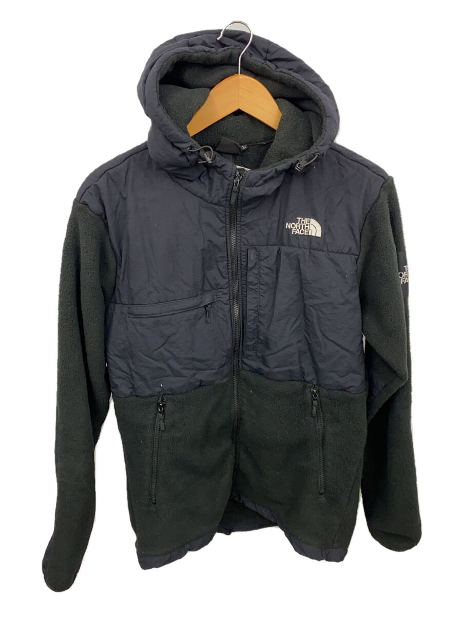 【中古】THE NORTH FACE◆denali hoodie/L/ポリエステル/BLK/na71952/使用感有【メンズウェア】