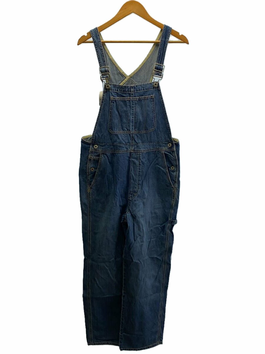 【中古】GAP◆00s/オーバーオール/M/コットン/IDG【メンズウェア】