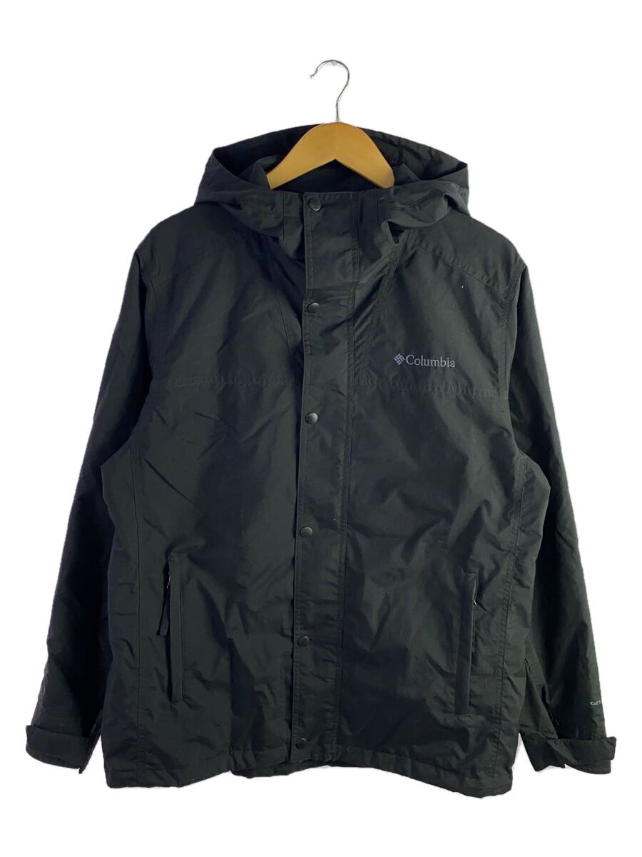 【中古】Columbia◆デクルーズサミットジャケット/L/ナイロン/BLK【メンズウェア】