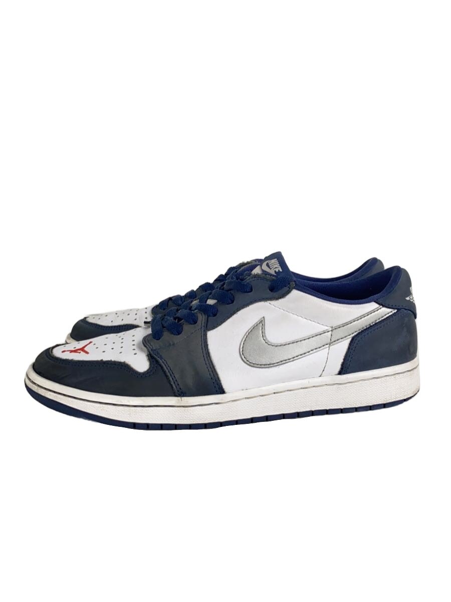 NIKE◆SB AIR JORDAN 1 LOW QS/エアジョーダンロー/ブルー/CJ7891-400/27cm