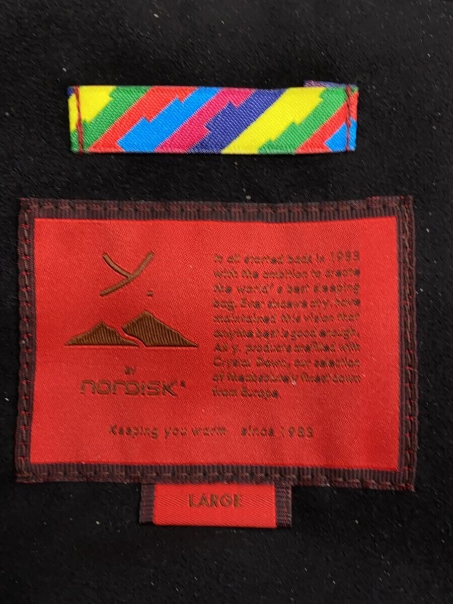 【中古】NORDISK◆フリースジャケット/L/ポリエステル/BLK/YM41212//【メンズウェア】