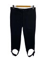 【中古】COMME des GARCONS HOMME PLUS◆クロップドパンツ/ボトム/M/ウール/ブラック/PK-P037/AD2022【メンズウェア】