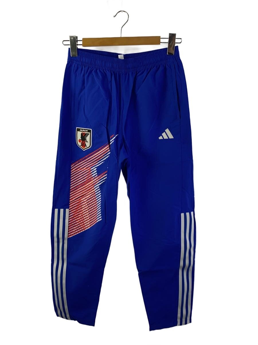 【中古】adidas◆スポーツウェアー/M/BLU/HD8933/2022 サッカー日本代表 トラベルパンツ【スポーツ】