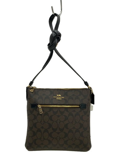 【中古】COACH◆ショルダーバッグ/--/BRW/総柄/L2039-C11554【バッグ】 【中古】COACH◆ショルダーバッグ/--/BRW/総柄/L2039-C11554【バッグ】