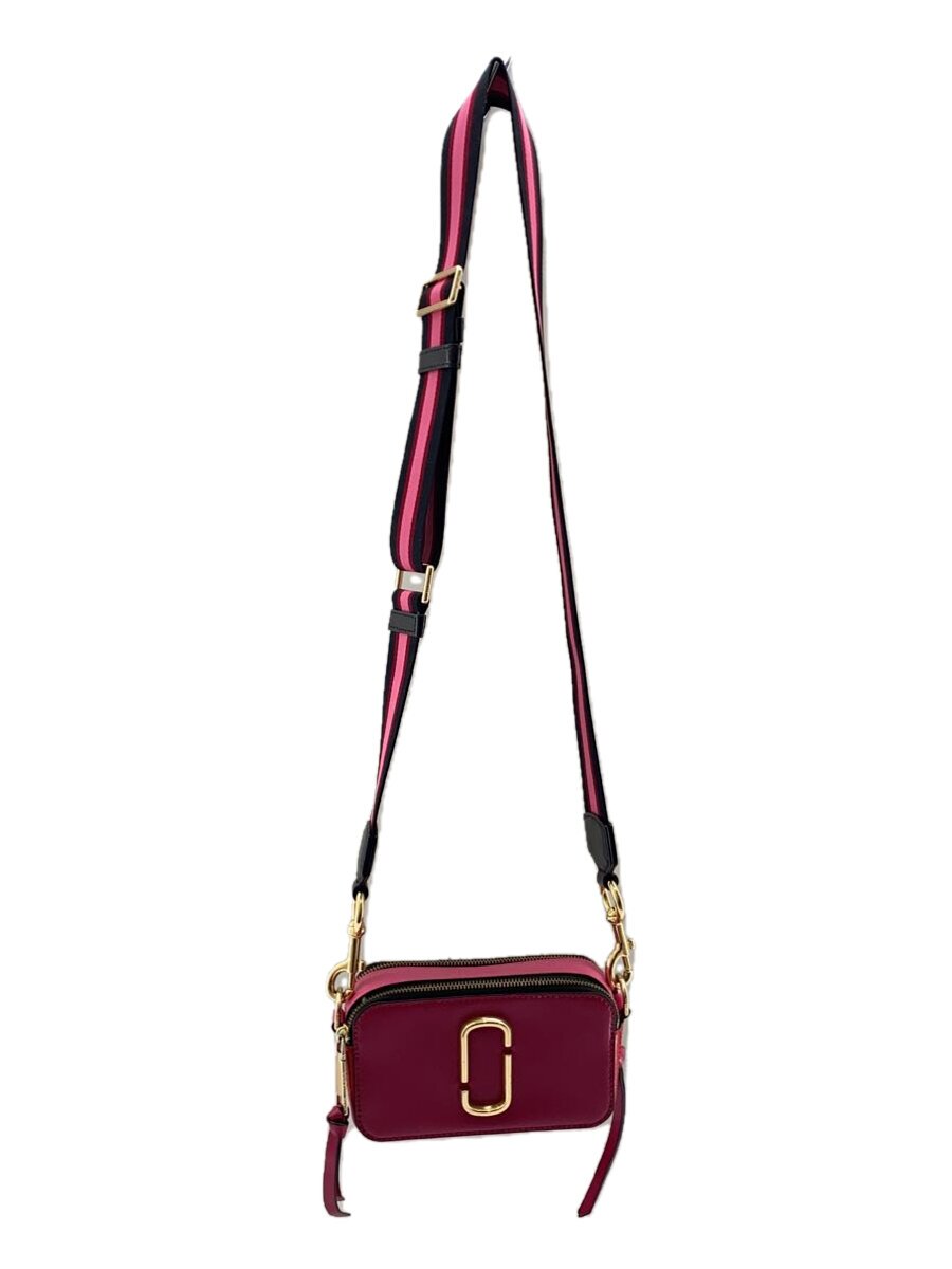 MARC JACOBS - 【中古】MARC JACOBS◆SNAP SHOT/ショルダーバッグ/レザー/PNK/M0012007 639【バッグ】
