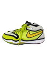 【中古】NIKE◆GTハッスル2EP/ローカットスニーカー/27cm/イエロー/DJ9404-300【シューズ】