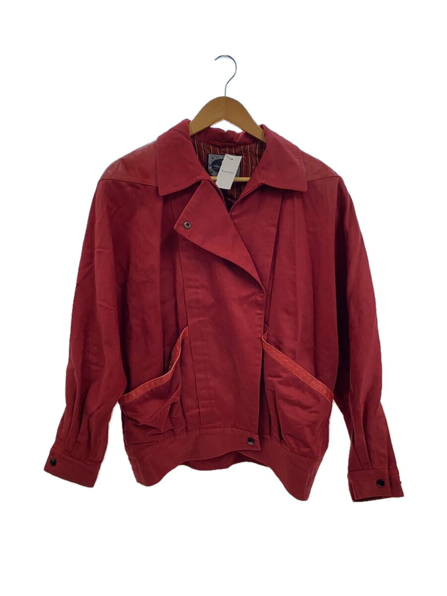 【中古】Etienne Aigner’s◆ブルゾン/32/ウール/RED//【レディースウェア】