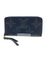 【中古】LOUIS VUITTON◆アンプラントジッピーウォレット/長財布/レザー/BLK/レディース/M82649//【服飾雑貨他】