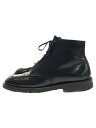 【中古】Alden◆ブーツ/US8.5/BLK/レザー/4545H/タンカーブーツ/ガムソール/コードバン【シューズ】