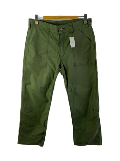 【中古】KOJIMA GENES◆ボトム/36/コットン/KHK//【メンズウェア】 【中古】KOJIMA GENES◆ボトム/36/コットン/KHK//【メンズウェア】
