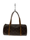 【中古】LOUIS VUITTON◆2)パピヨン30_モノグラム・キャンバス_BRW/PVC/BRW【バッグ】