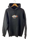 【中古】Supreme◆19AW/COP CAR Hooded Sweatshirt/パーカー/L/コットン/BLK【メンズウェア】