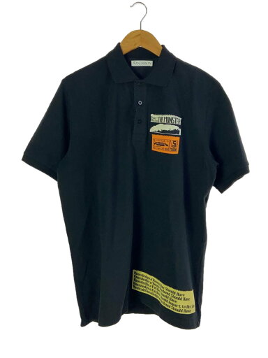 【中古】JW ANDERSON(J.W.ANDERSON)◆17 PATCH POLO/M/コットン/BLK/1159-343-6046【メンズウェア】 【中古】JW ANDERSON(J.W.ANDERSON)◆17 PATCH POLO/M/コットン/BLK/1159-343-6046【メンズウェア】