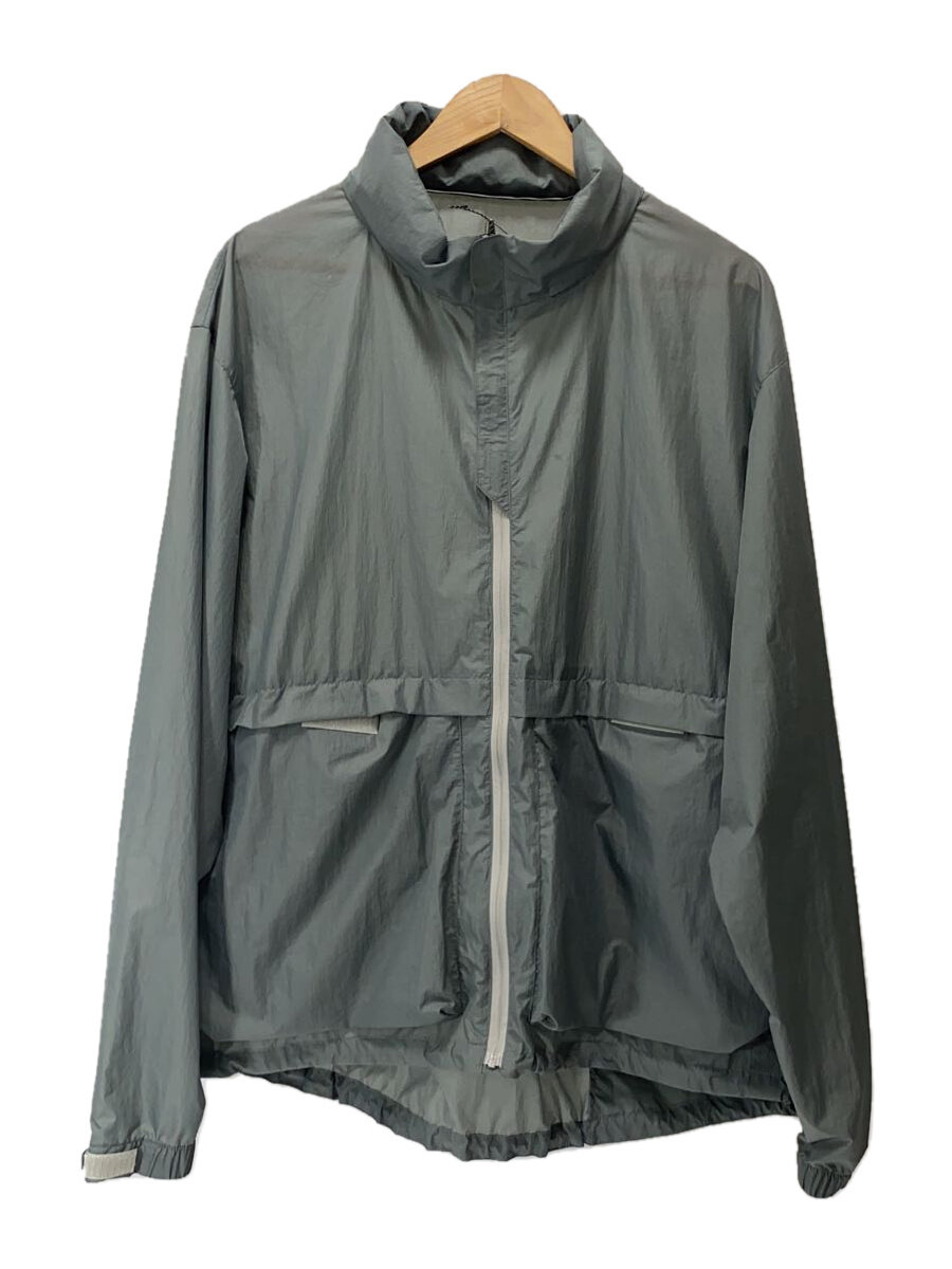 【中古】KOTI◆クリスピーリップストップスタンドカラナイロンジャケット/L/ナイロン/GRY/1225-115-01【メンズウェア】