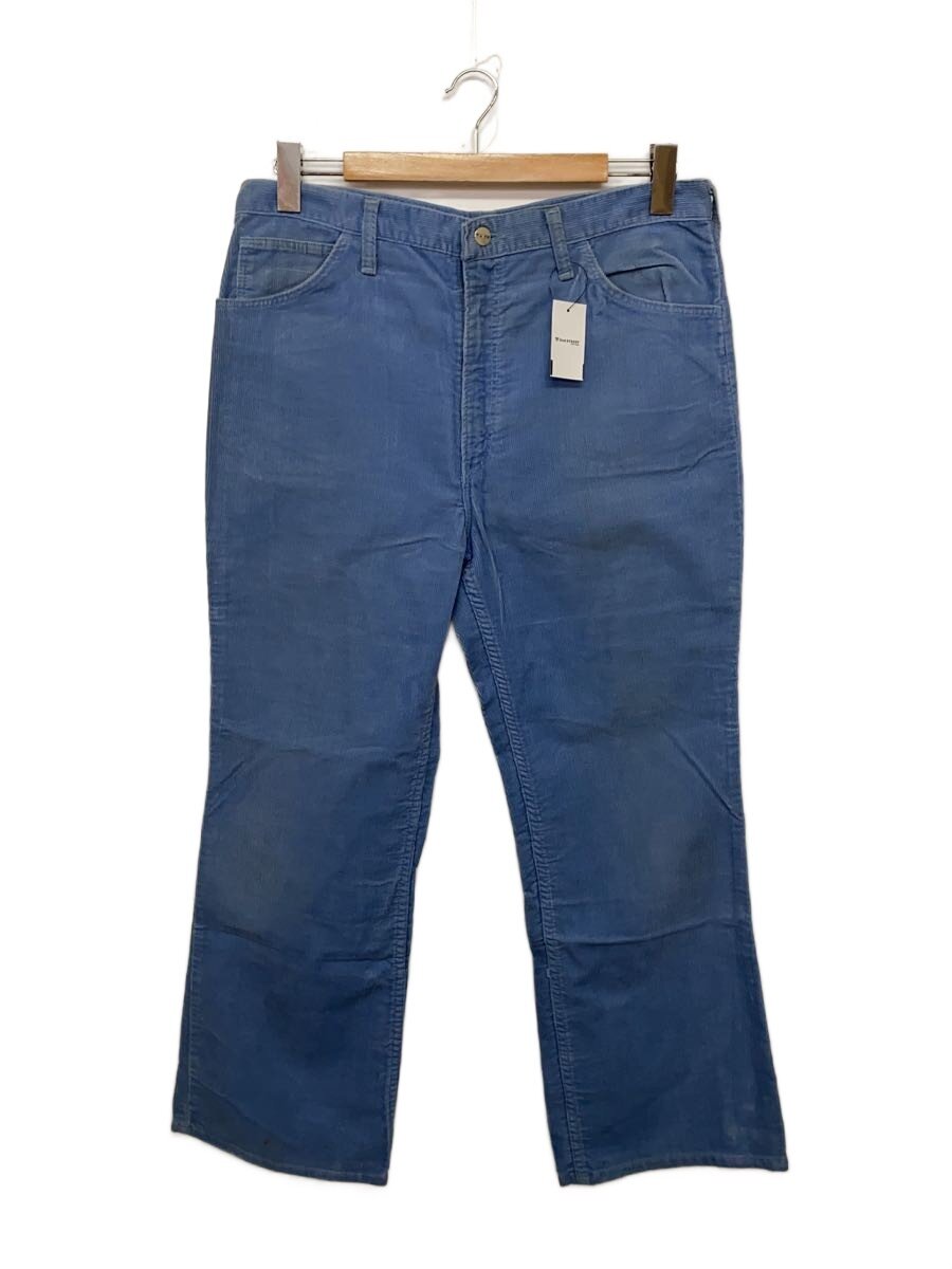 Rakuten - 【中古】WRANGLER◆ボトム/36/コーデュロイ/BLU/無地【メンズウェア】