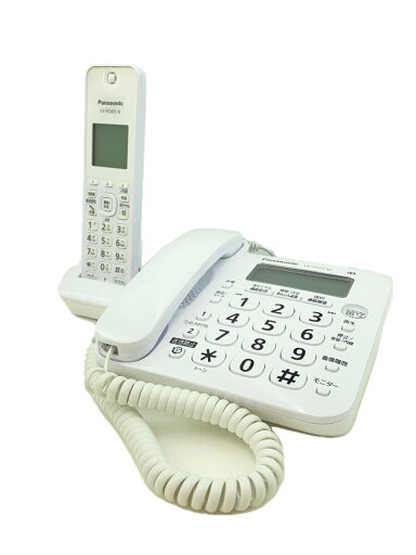 【中古】Panasonic◆電話機 VE-GD27DL-W【家電・ビジュアル・オーディオ】 【中古】Panasonic◆電話機 VE-GD27DL-W【家電・ビジュアル・オーディオ】
