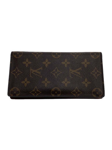 【中古】LOUIS VUITTON◆ポルト・フォイユ・ブラザ_モノグラム・キャンバス_BRW/PVC/BRW/M66540//【服飾雑貨他】 【中古】LOUIS VUITTON◆ポルト・フォイユ・ブラザ_モノグラム・キャンバス_BRW/PVC/BRW/M66540//【服飾雑貨他】