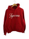 【中古】Supreme◆パーカー/M/コットン/RED【メンズウェア】|詳細画像