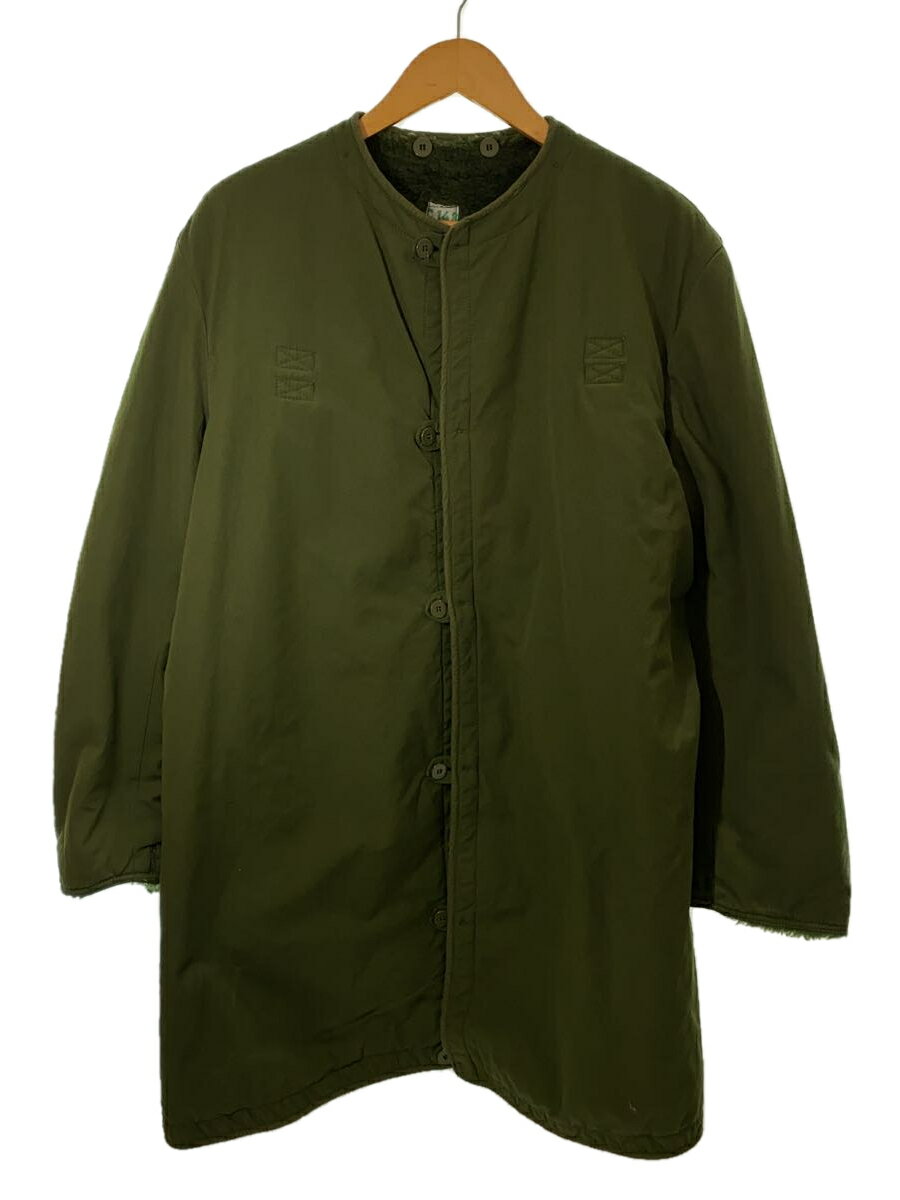 【中古】SWEDISH MILITARY◆60s-80s/M-59/スウェーデン軍/vintage/ボアライナーコート/C148/ブルゾン/カーキ/【メンズウェア】