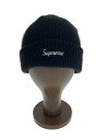【中古】Supreme◆ニットキャップ/LOOSE Beanie/アクリル/BLK/無地/メンズ【服飾雑貨他】