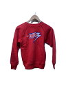 【中古】Champion◆スウェット/L/コットン/RED/無地【レディースウェア】