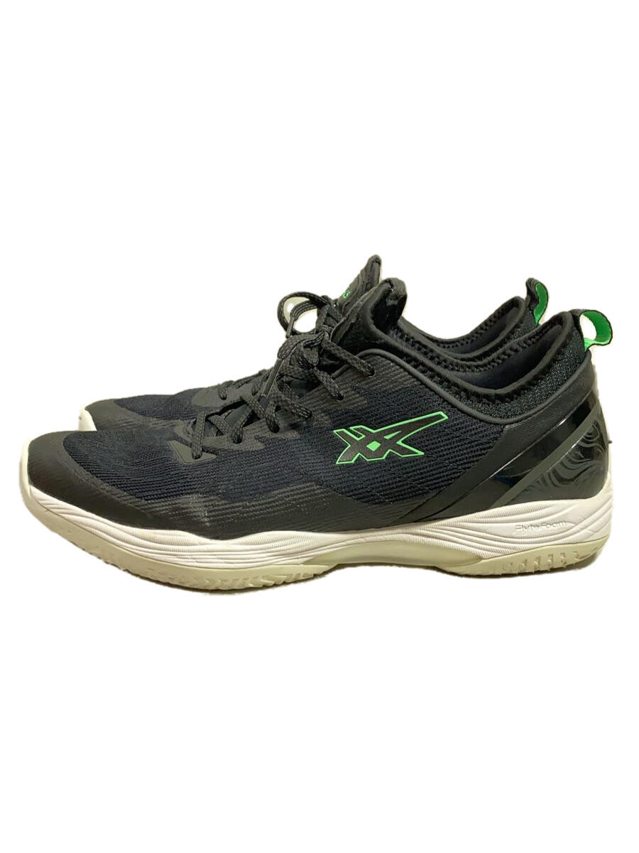 【中古】ASICS◆ローカットスニーカー/28.5cm/BLK/1061A038【シューズ】