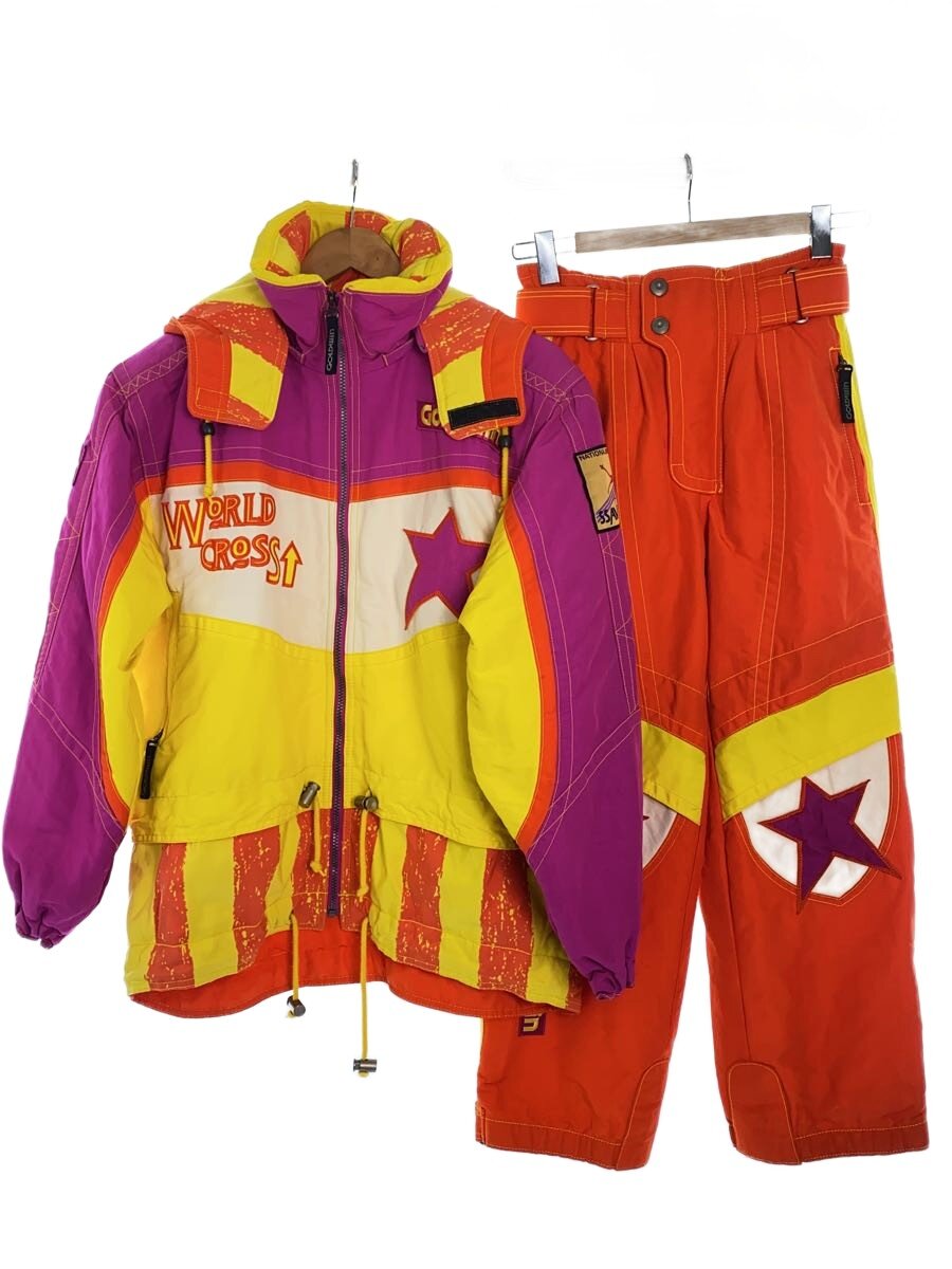 【中古】GOLDWIN◆ウィンタースポーツウェアー/XS/YLW/g-9071【スポーツ】