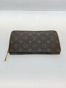 【中古】LOUIS VUITTON◆ジッピー・オーガナイザー_モノグラム・キャンバス_BRW/PVC/BRW/レディース【服飾雑貨他】(4)
