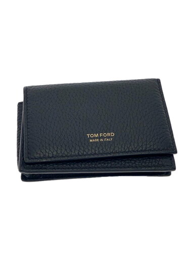 【中古】TOM FORD◆2つ折り財布/レザー/BLK/メンズ【服飾雑貨他】 【中古】TOM FORD◆2つ折り財布/レザー/BLK/メンズ【服飾雑貨他】
