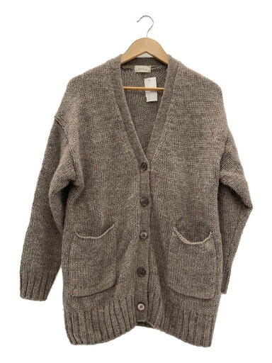 【中古】Vent d’ouest par Le Minor◆カーディガン(厚手)/--/ウール/BRW/無地/VE34424【レディースウェア】 【中古】Vent d’ouest par Le Minor◆カーディガン(厚手)/--/ウール/BRW/無地/VE34424【レディースウェア】