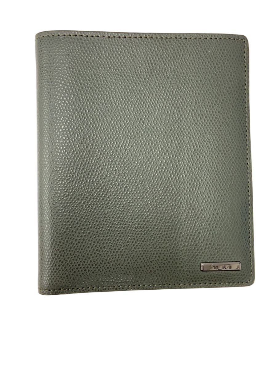 【中古】TUMI◆パスケース/レザー/KHK/メンズ【服飾雑貨他】