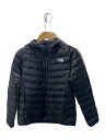 【中古】THE NORTH FACE◆WONDERLUST HOODIE_ワンダーラストフーディ/L/ポリエステル/BLK/無地【レディースウェア】
