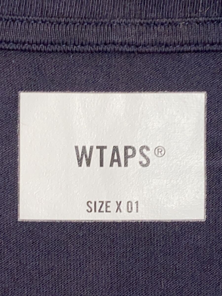 【中古】WTAPS◆ACADEMY/ LS/COTTON 02/1/コットン/NVY/242ATDT-CSM10【メンズウェア】