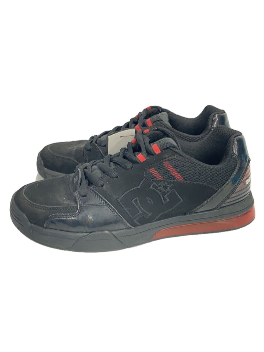 【中古】DC SHOES◆ローカットスニーカー/26cm/BLK/スウェード/ADYS200071【シューズ】