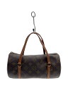 【中古】LOUIS VUITTON◆パピヨン26_モノグラム・キャンバス_BRW/PVC/BRW【バッグ】