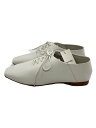 【中古】UNITED ARROWS green label relaxing◆ドレスシューズ/L/WHT/レザー【シューズ】(4)