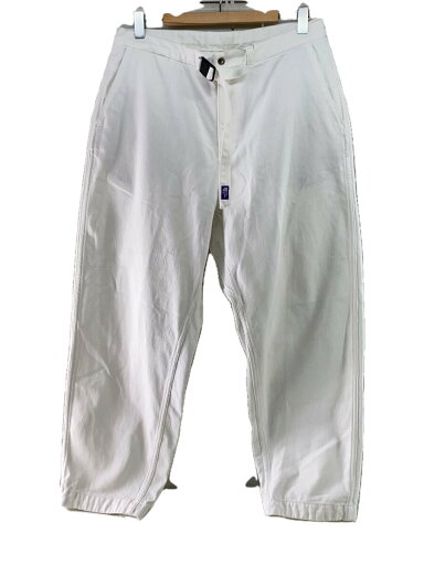 【中古】THE NORTH FACE PURPLE LABEL◆DENIM WIDE TAPERED PANTS_デニム ワイド テーパード パンツ/36/コットン/WHT/【メンズウェア】 【中古】THE NORTH FACE PURPLE LABEL◆DENIM WIDE TAPERED PANTS_デニム ワイド テーパード パンツ/36/コットン/WHT/【メンズウェア】