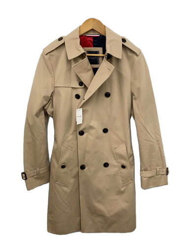【中古】TOMMY HILFIGER◆トレンチコート/46/コットン/CRM/TT0TT04446【メンズウェア】 【中古】TOMMY HILFIGER◆トレンチコート/46/コットン/CRM/TT0TT04446【メンズウェア】