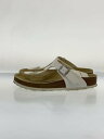 【中古】BIRKENSTOCK◆サンダル/38/WHT//【シューズ】
